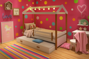 Ver imagem 1 de Cama Eliz com Cama Auxiliar Luz de Led e 2 Colchões Branco / Mel Casa e Bebê Shop