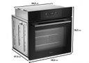 Ver imagem 5 de Forno Elétrico Midea de Embutir 80L Touch com Air Fryer TST80P2 - 220V
