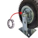 Ver imagem 2 de Rodizio Pne Base Fixa Carrinho de Carga Lonas Rol.esfera