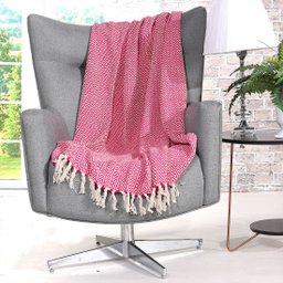 Manta de Sofá Jacquard Fio Tinto - 1