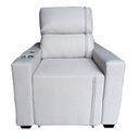 Ver imagem 3 de Poltrona Imperial com Assento Retratil Eletrica Suede Conforto Modernidade e Requinte Bege Claro