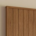 Ver imagem 6 de Cabeceira para Cama de Casal/queen Florença com 2 Mesas de Cabeceira Cedro/off White