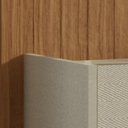 Ver imagem 4 de Cabeceira para Cama de Casal/queen Florença com 2 Mesas de Cabeceira Cedro/off White