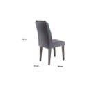 Ver imagem 5 de Mesa Alvorada 180 Tp Mdf Vidro Canto Reto 6 Cadeiras Rufato Turim/off White/imbuia/serig. Off White