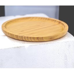 Bandeja Petisqueira Redonda Bambu Eco Prime 25cm - Tuut - 3