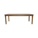 Ver imagem 5 de Conjunto de Jantar Cancun 10 Lugares Tampo MDF Assento Estofado Linho Bege 250cm