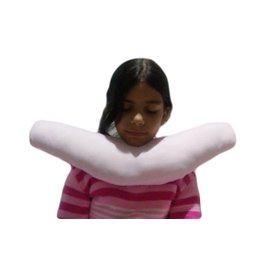 Almofada Apoio de Cabeça e Pescoço Para Cadeirinha Infantil - Rosa - 1