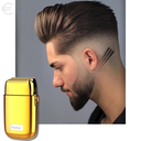 Ver imagem 4 de Máquina de Barbear Shaver Kemei Tx1 Gold Barbeador Titanium
