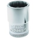 Ver imagem 1 de Soquete Estriado 1/2"" 7/16"" D19 - 015.152 - Gedore Soquete Estriado 1/2" 7/16" D19 - 015.152 - Ged