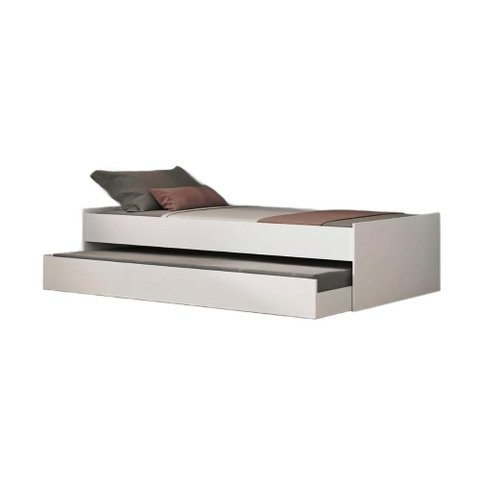 Bicama Solteiro para Colchão 78/88x188cm Multimóveis Mp4779 Branco