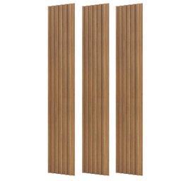 Painel Decorativo Ripado Mdf em Barra 134x183cm (2,45m²) Pa73 Dalla Costa-freijó - 3