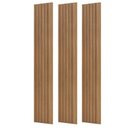 Ver imagem 3 de Painel Decorativo Ripado Mdf em Barra 134x183cm (2,45m²) Pa73 Dalla Costa-freijó