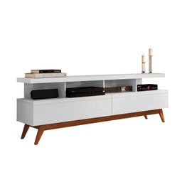 Rack Para TV Até 60 Polegadas 160cm 2 Gavetas 4 Nichos Vivare Giga Móveis - 2