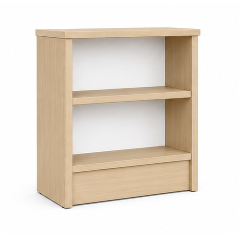 Mesa de Cabeceira Moderna com 1 Prateleira em MDF Branco - Pea Móveis