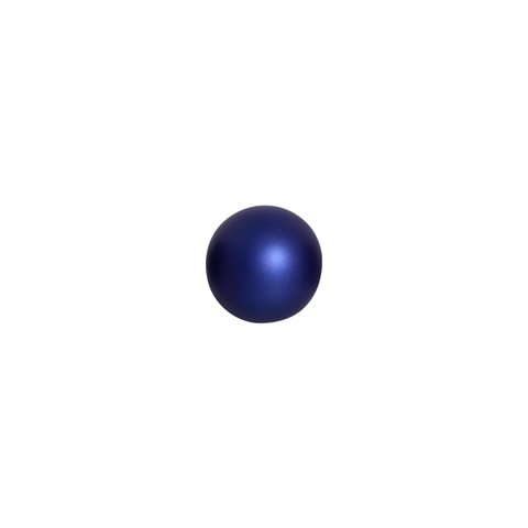 Esfera Pequena Decorativa de Cerâmica para Centro de Mesa Azul Royal 8,5 cm Joelma Decorações