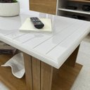 Ver imagem 6 de Painel Tv 72 Pol 160 Cm Carrinho Bar e Mesa de Centro Cinamomo Off White Arly
