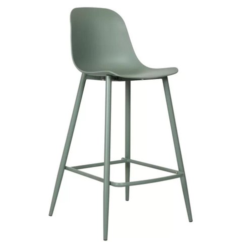 Banqueta Média Miami - Verde Aloe Fratini