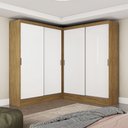 Ver imagem 1 de Closet Casal Duplo Belém 4 Portas 4 Gavetas Carioca Móveis