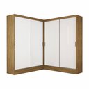 Ver imagem 2 de Closet Casal Duplo Belém 4 Portas 4 Gavetas Carioca Móveis