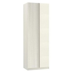 Guarda-Roupa Canto Reto Modulado 1 Porta 2 Prateleiras 2 Cabideiros 80cm Prime Luciane Móveis - 1 Guarda-Roupa Canto Reto Modulado 1 Porta 2 Prateleiras 2 Cabideiros 80cm Prime Luciane Móveis - 1