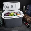 Ver imagem 3 de Mini Refrigerador Aquecedor Cooler Automotivo 18 Litros 12v24v