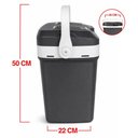 Ver mais imagens de Mini Refrigerador Aquecedor Cooler Automotivo 18 Litros 12v24v