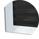 Ver imagem 6 de Porta de Correr Suspensa Veneziana Dir L.25 Mix Preta 210x70 Brimak