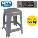 Ver imagem 2 de Banqueta Plástica Bela Vista Suporta até 120 Kg Mor 06 Und