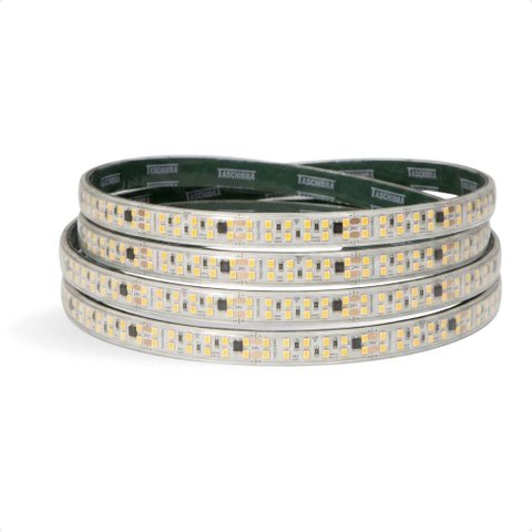 Fita LED Techfree 5m 20W-m 240 Leds-m IP65 6500k Branco Frio 110V Taschibra