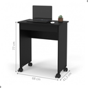 Ver imagem 3 de Mesa Escrivaninha Compact Not 0,70 Preto