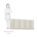 Ver imagem 4 de Armário Aéreo Ponte Modulado 4 Portas para Cama Casal 165cm Prime Luciane Móveis