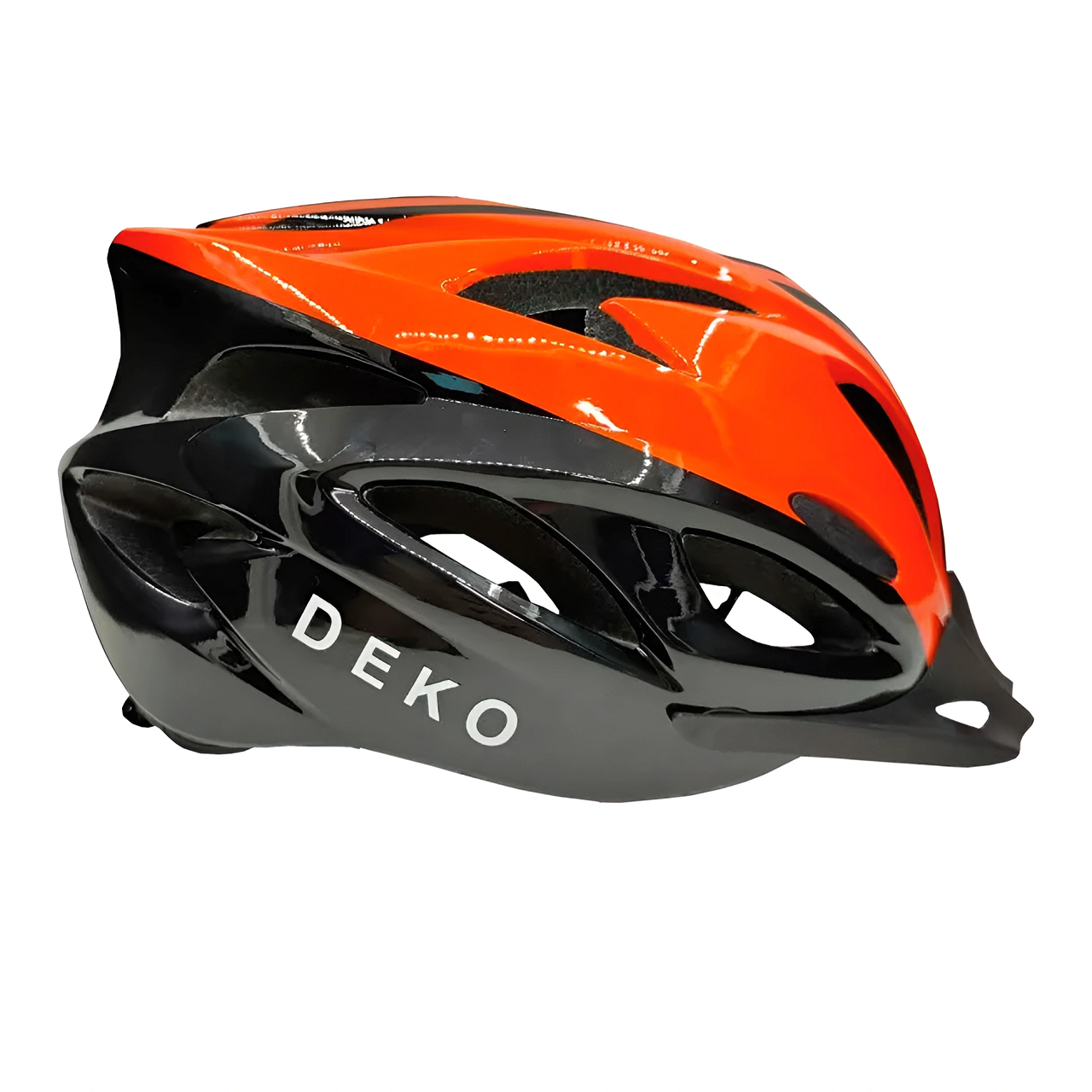 Capacete Ciclismo Mtb Laranja Preto Inn Mould Deko:Laranja/G - 3