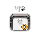 Ver imagem 1 de Cuba Pia Número 0 Cozinha Inox 304 American Steel 40x34x19