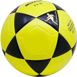 Bola de Futevôlei Mikasa Ft-5 Amarela e Preta - Oficial - 3