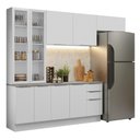 Ver imagem 3 de Armário de Cozinha Completa 270cm Branco Stella Madesa 11