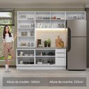Ver imagem 6 de Armário de Cozinha Completa 270cm Branco Stella Madesa 11