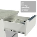 Ver mais imagens de Armário de Cozinha Completa 270cm Branco Stella Madesa 11