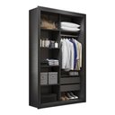 Ver imagem 5 de Closet Modulado 8 Gavetas 15 Prateleiras Preto Amoudi Móveis Preto Tx