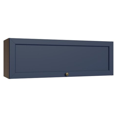 Armário Aéreo 100 Cm 1 Porta Basculante Rustic/azul Vik Madesa