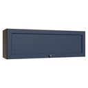 Ver imagem 1 de Armário Aéreo 100 Cm 1 Porta Basculante Rustic/azul Vik Madesa