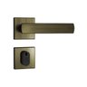Fechadura Porta Externa 803/35 Antique Roseta Quadrada Broca 40mm Stam - 1