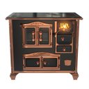 Ver imagem 7 de FOGAO A LENHA N 2 PRINCESS PREMIUM PRETO ROSE GOLD SE