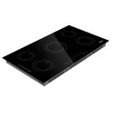 Ver imagem 4 de Cooktop de Indução 5 Bocas 90cm Full Glass Painel Touch 9500W Preto 220V - Eos