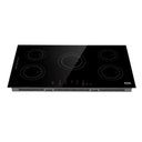 Ver imagem 2 de Cooktop de Indução 5 Bocas 90cm Full Glass Painel Touch 9500W Preto 220V - Eos