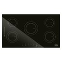 Ver imagem 1 de Cooktop de Indução 5 Bocas 90cm Full Glass Painel Touch 9500W Preto 220V - Eos