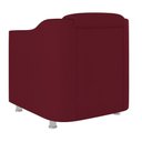 Ver imagem 3 de Kit 6 Cadeiras Poltronas Decorativas Espera Clinica Dentista Cor:marsala