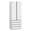 Ver imagem 1 de Guarda-Roupa Modulado 2 Portas 4 Gavetas Prime Plus Luciane Móveis