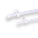 Ver imagem 1 de 01 Varão de Cortina Colorido 2,0m 19mm Simples Varao Curtina Pequena