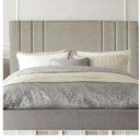 Ver imagem 1 de Cabeceira Estofada Queen 160CM Grécia Linho Bege - D A DECOR D&A Decor