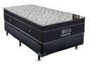 Ver imagem 1 de Conjunto Box Airtech Progressive Solteiro 78 Cm (larg) Base Courino - 52834